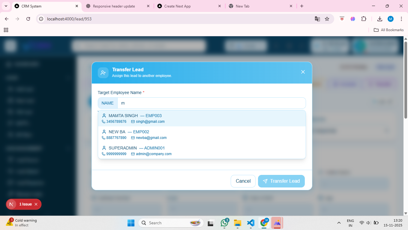 Fox CRM - Analytics Dashboard